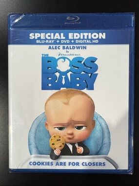 NEW: The Boss Baby - Blu-ray & DVD Combo Set